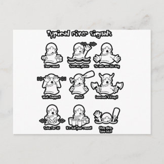 88_River_signals2 Postcard
