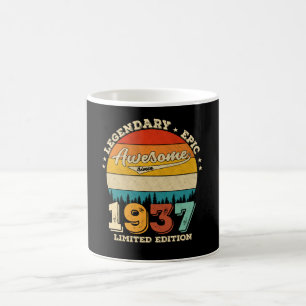 88 Year Old Bday 1937 Awesome 88th Birthday Gift Coffee Mug