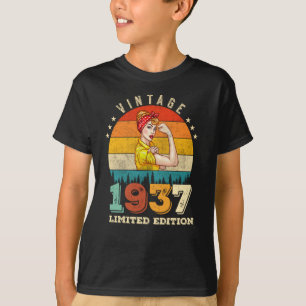 88 Year Old Bday 1937 Vintage 88th Birthday Women T-Shirt