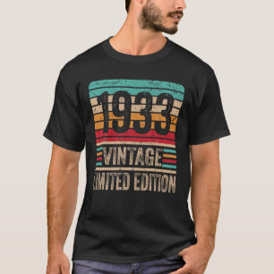 88 Year Old Legendary Retro Vintage Awesome Birthd T-Shirt