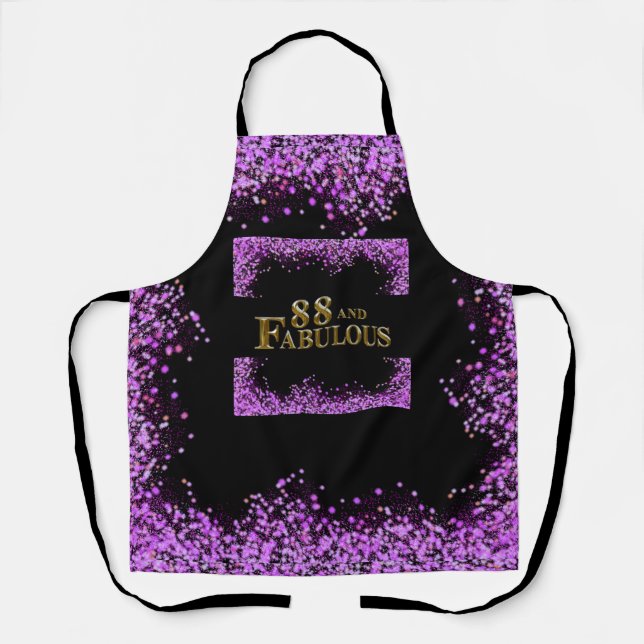 88th Birthday  Apron (Front)
