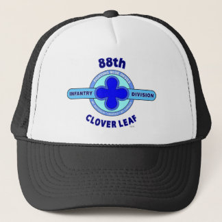 88TH INFANTRY DIVISION " CLOVER LEAF" DIVISION TRUCKER HAT