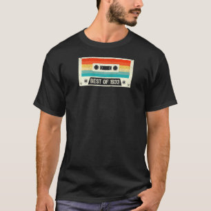 89 Year Old Cassette Tape Vintage Best Of 1933 89t T-Shirt