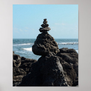 8×10 Rock Tower Jeju Island Korea Photo Print