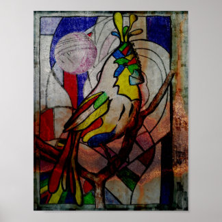 8.5 X 11 "Bird Rust" print or download