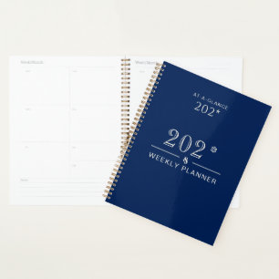 8.5 x 11 Navy Planner 202*-2* for Home or Office