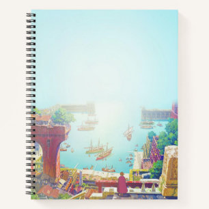 8.5" x 11" Spiral Notebook