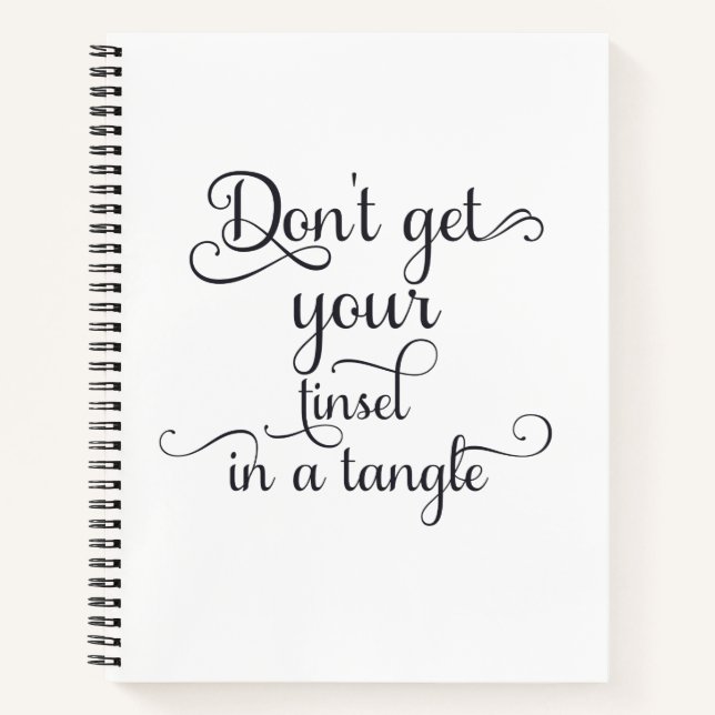 8.5" x 11" Spiral Notebook (Front)