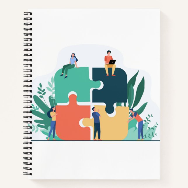 8.5" x 11" Spiral Notebook (Front)