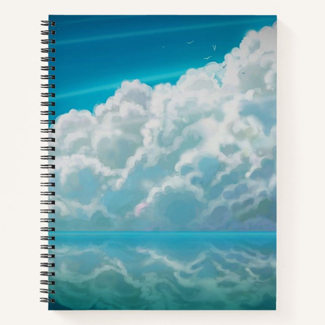 8.5" x 11" Spiral Notebook (Front)
