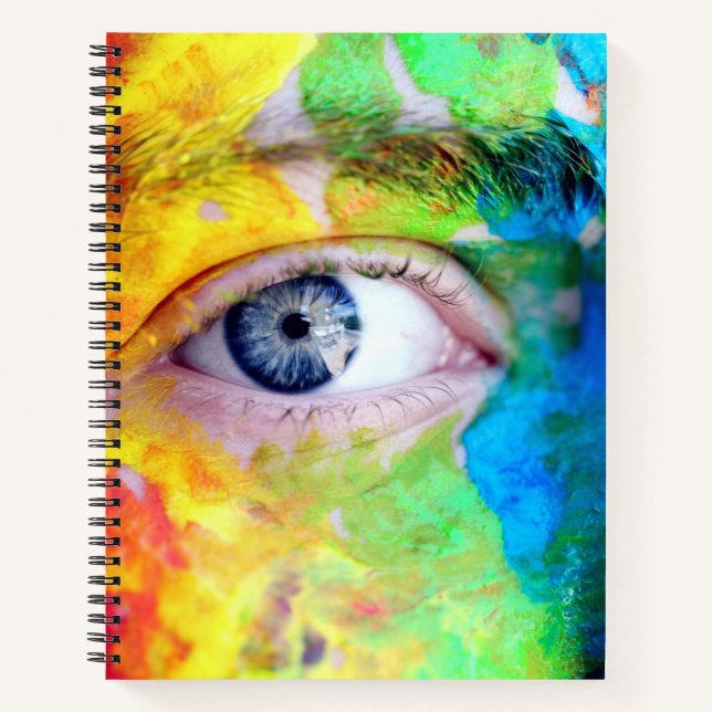 8.5" x 11" Spiral Notebook (Front)