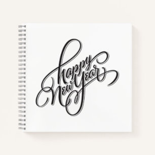 8.5" x 8.5" Spiral Notebook