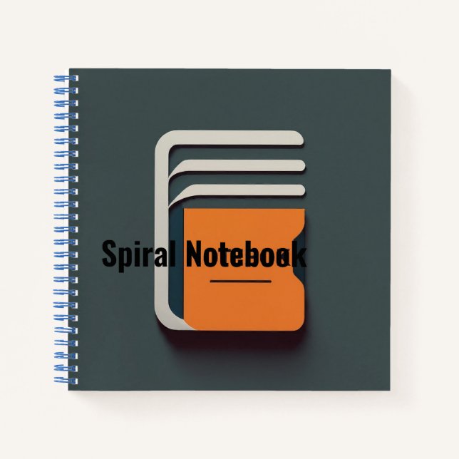 8.5" x 8.5" Spiral Notebook (Front)