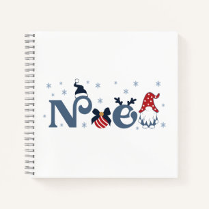 8.5" x 8.5" Spiral Notebook