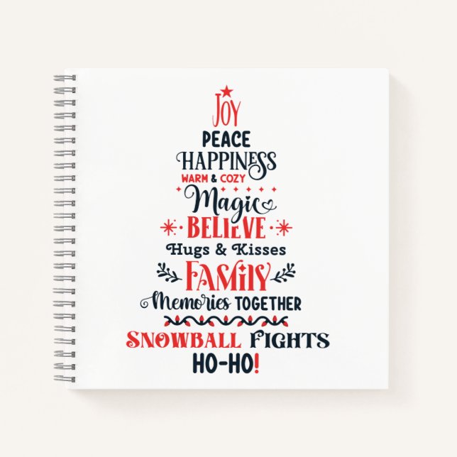 8.5" x 8.5" Spiral Notebook (Front)