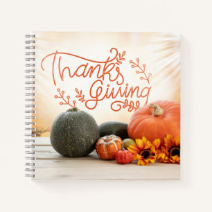 8.5" x 8.5" Spiral Notebook