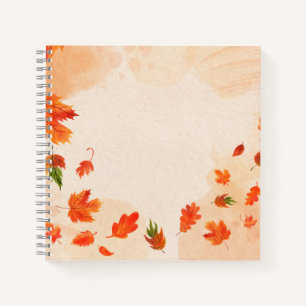 8.5" x 8.5" Spiral Notebook