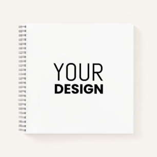 8.5" x 8.5" Spiral Notebook [Multi Colors]