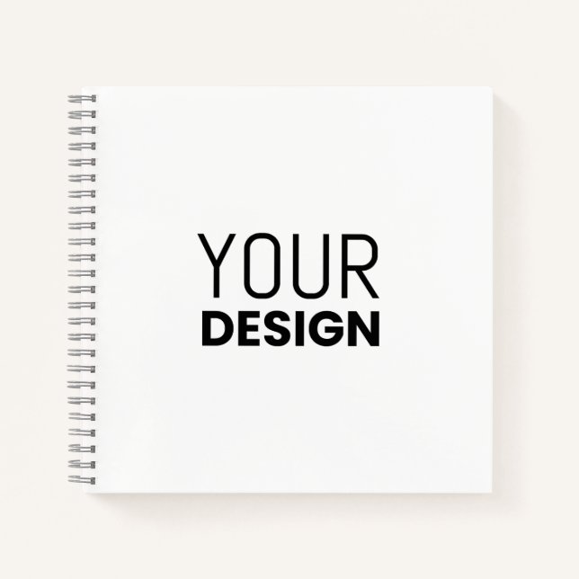 8.5" x 8.5" Spiral Notebook [Multi Colours] (Front)