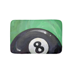8 Ball Bath Mat