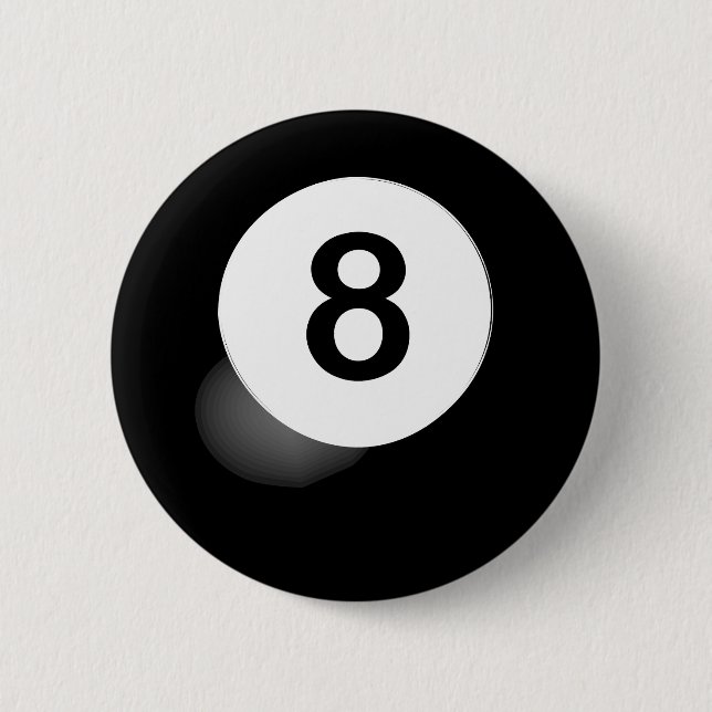 8 Ball Button (Front)