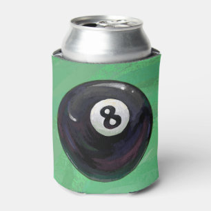 8 Ball Can Cooler
