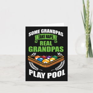 8 Ball Eight Ball - Funny Pool Billiards Card