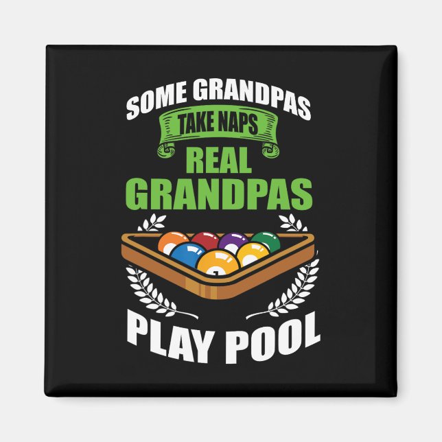 8 Ball Eight Ball - Funny Pool Billiards  Magnet (Front)