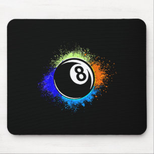 8-ball Eight-ball Pool Billiards Snooker Mouse Pad