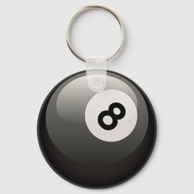 8 BALL KEY RING (Front)