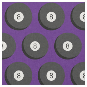 8 Ball Pool Billiards Bar Fabric