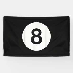 8 Ball Pool Hall Tees, Shark Lover Gift Banner