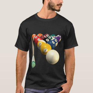 8 Ball Pool Team Bar League Billiards Men Women T-Shirt