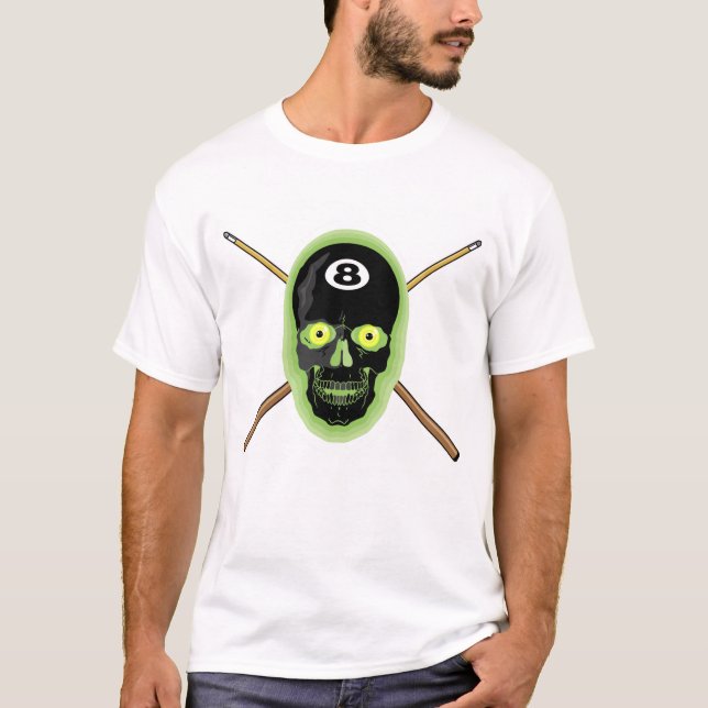 8 Ball Skull t-shirt (Front)