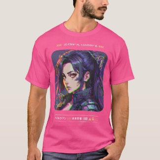 8-Bit Anime Japanese Cyberpunk Streetwear Art Toky T-Shirt