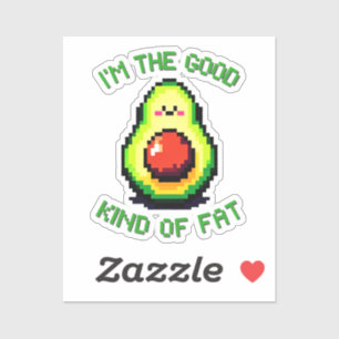8-Bit Avocado: Retro Humor Meets Health