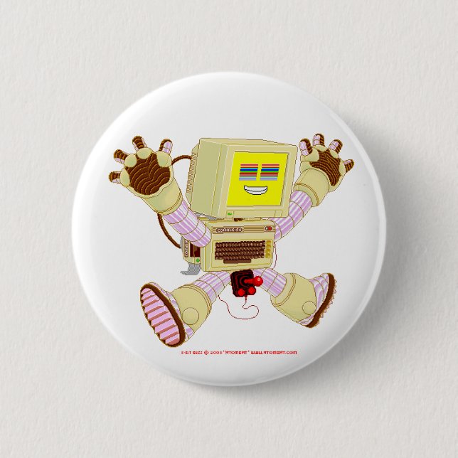 8 Bit Buzz v1.0 Button (Front)