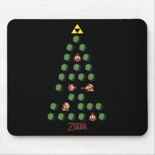 8-bit Christmas Tree Mouse Pad