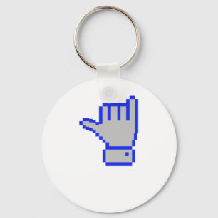 8 bit dude key ring