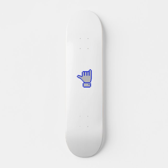8 bit dude skateboard (Front)