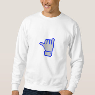 8 bit dude sweatshirt