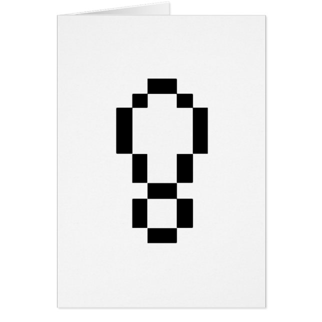 8-Bit Exclamation Point (Front)