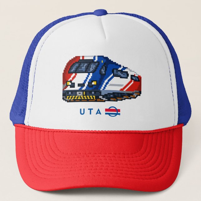 8-bit FrontRunner Trucker Hat (Front)