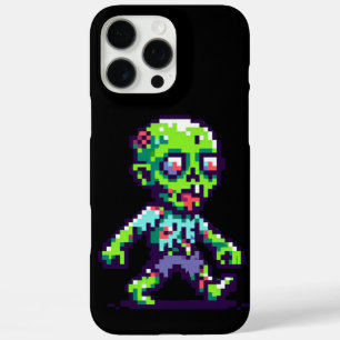 8-bit funny zombie Halloween  iPhone 16 Pro Max Case