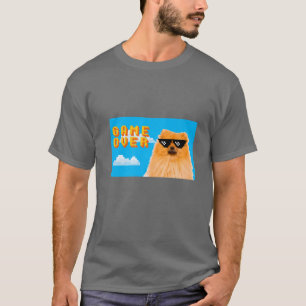8-Bit Game Over Pomeranian T-Shirt