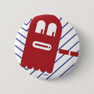 8-BIT GHOST Button