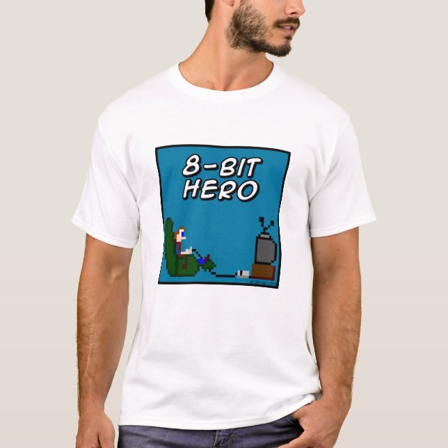8-Bit Hero T-Shirt (Front)