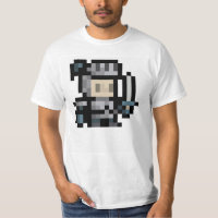 8-Bit Knight 16x16 Sprite Pixel Art T-Shirt