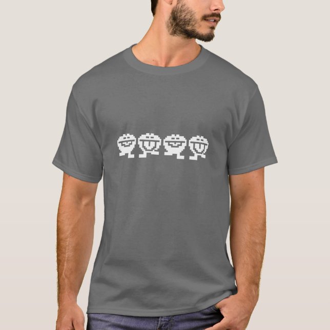 8-bit monster sprites T-Shirt (Front)