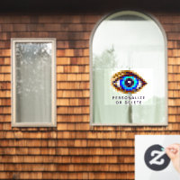 8-bit Pixel Art Eye Creepy Digital Watching You